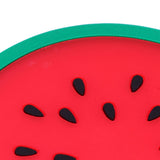 Fruit Shape Coaster Tableware Placemat Silicone Cup Drinks Holder Mat Kitchen AccessoriesWatermelon - Extra Image