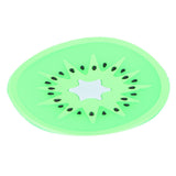 Fruit Shape Coaster Tableware Placemat Silicone Cup Drinks Holder Mat Kitchen AccessoriesKiwi Fruit - Extra Image