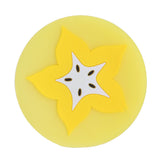 Fruit Shape Coaster Tableware Placemat Silicone Cup Drinks Holder Mat Kitchen AccessoriesCarambola