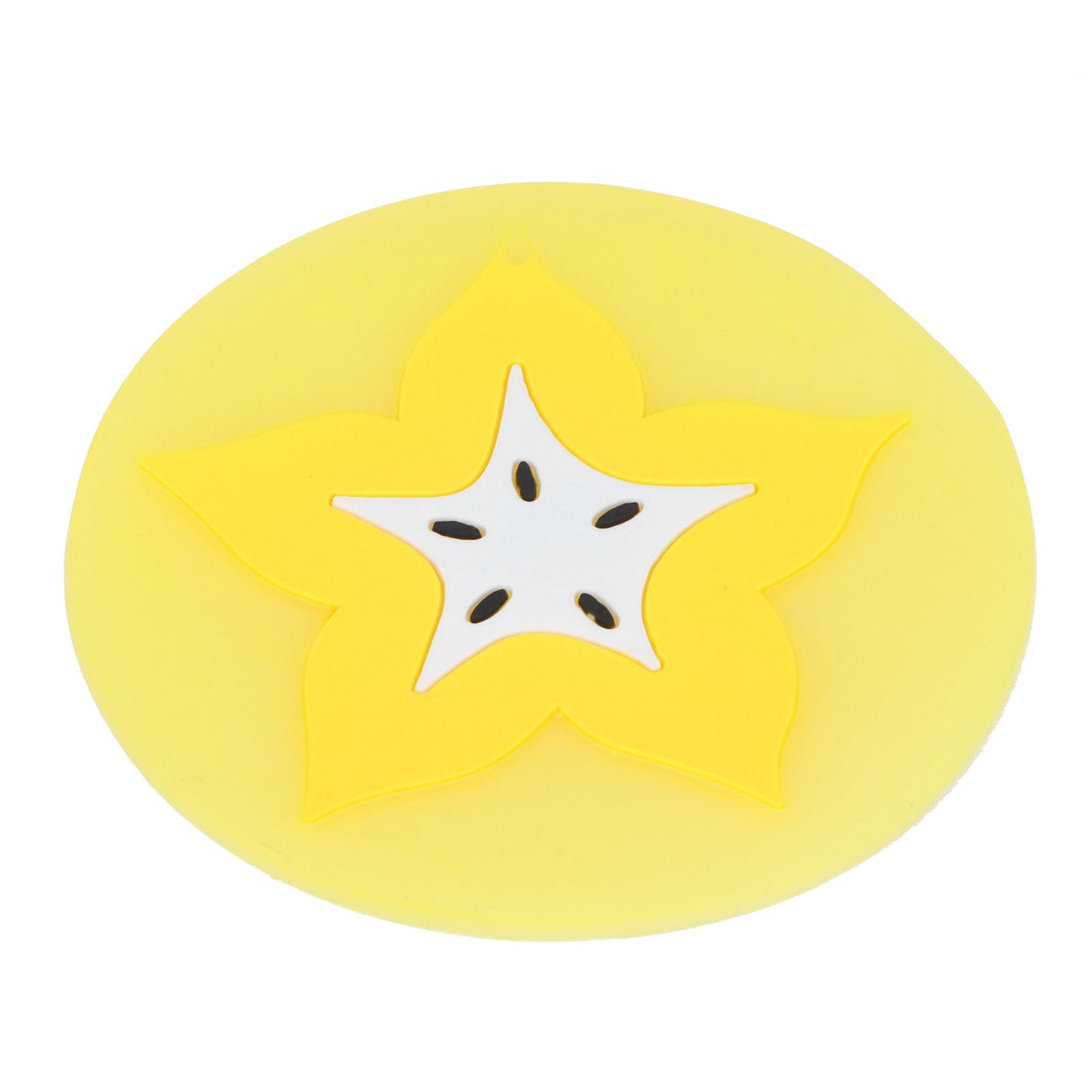 Fruit Shape Coaster Tableware Placemat Silicone Cup Drinks Holder Mat Kitchen AccessoriesCarambola