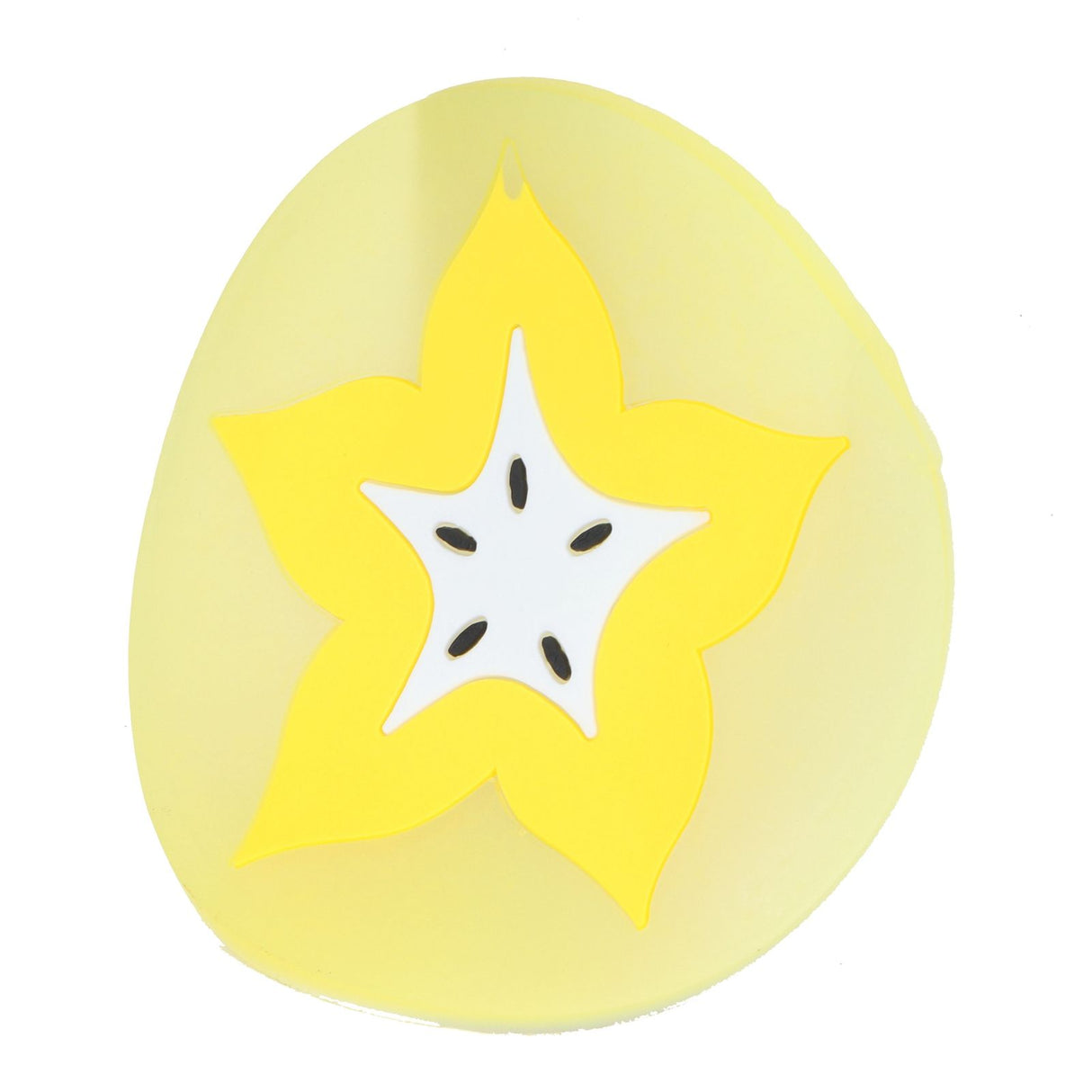 Fruit Shape Coaster Tableware Placemat Silicone Cup Drinks Holder Mat Kitchen AccessoriesCarambola