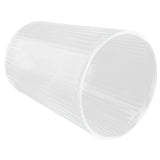 250ml Vertical Slanted Glass Whiskey Wine Cup Cocktail Glass Vodka Mug for Home Bar - Top-Down View