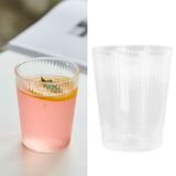 250ml Vertical Slanted Glass Whiskey Wine Cup Cocktail Glass Vodka Mug for Home Bar