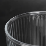 250ml Vertical Slanted Glass Whiskey Wine Cup Cocktail Glass Vodka Mug for Home Bar