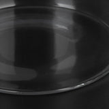 450ml Wood Round Storage Jar with Lid Transparent Glass Food Container for Tea Coffee Spice