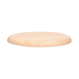 Rubber Wood Dinner Plate Round Tea Serving Tray Fruit Snack Tray Food Storage Plate27cm