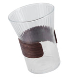 250ml Vintage Whiskey Glass Cup Transparent Tea Glass Cup Drinkware for Home Party Supplies - Low Angle