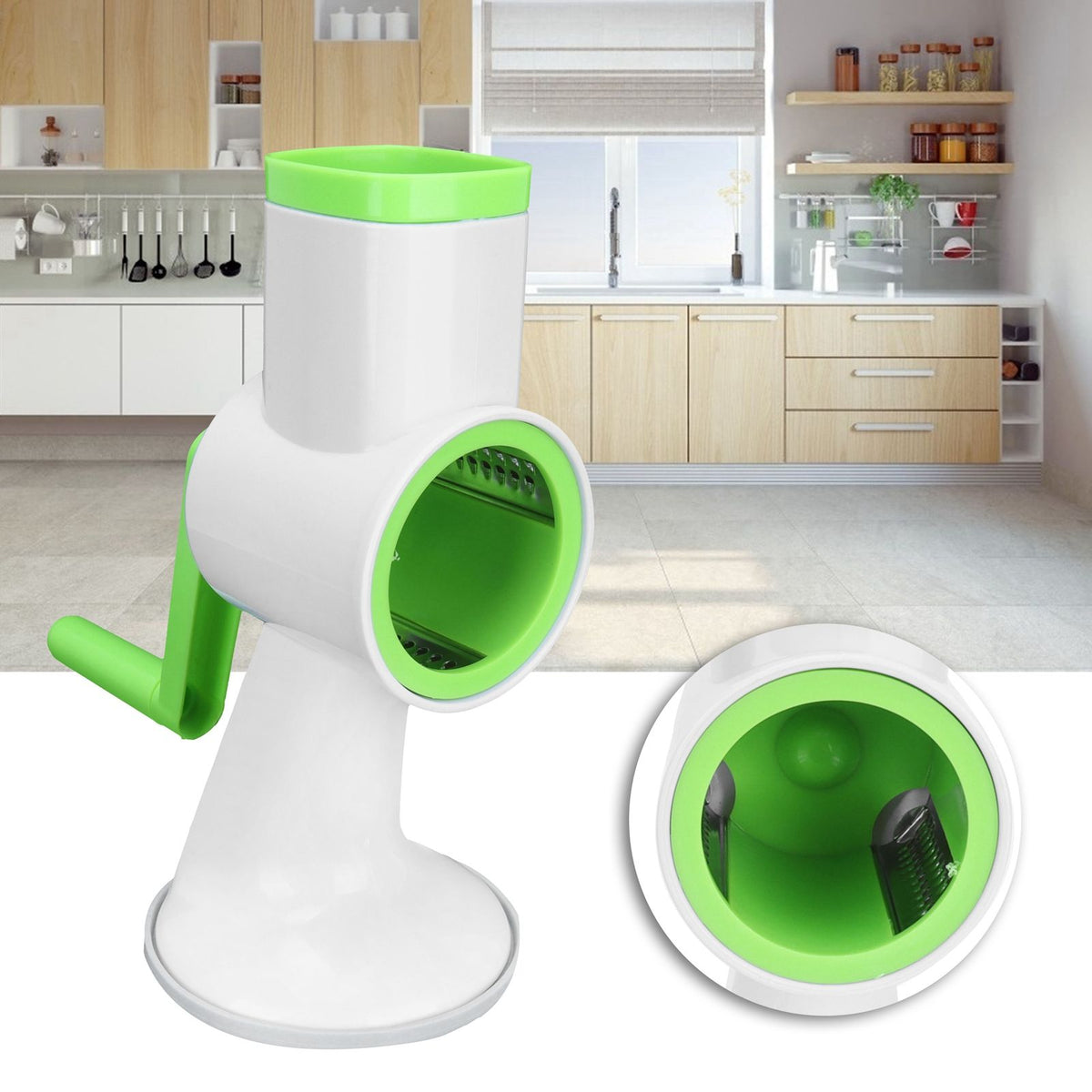 Vegetables Cutter Grater Manual Hand Push Fruit and Vegetable Shredder Kitchen Supplies
