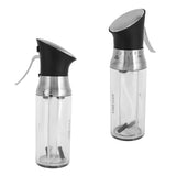 Oil Sprayer Transparent PressType Seasoning Bottle Vinegar Dispenser Kitchen Tools - Extra Image