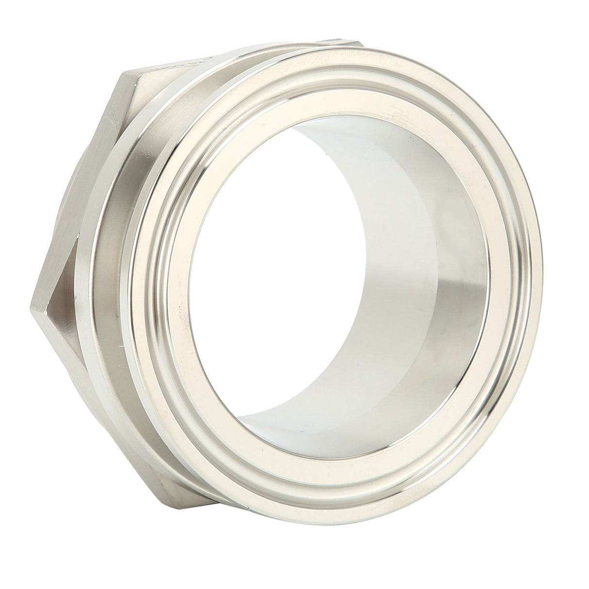 2in Weldless Bulkhead Fitting Stainless Steel for Tri Clamp Adapter Set Brewing Equipment