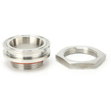 2in Weldless Bulkhead Fitting Stainless Steel for Tri Clamp Adapter Set Brewing Equipment