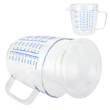 Heat Resisting Glass Measuring Cup Milk Scale Measuring Jug with Lid Kitchen Utensil(500ml ) - Extra Image