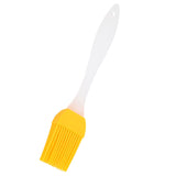 Yellow Silicone Oil Brush Grill Brush Kitchen Gadgets for Outdoor Camping Barbecue - Low Angle