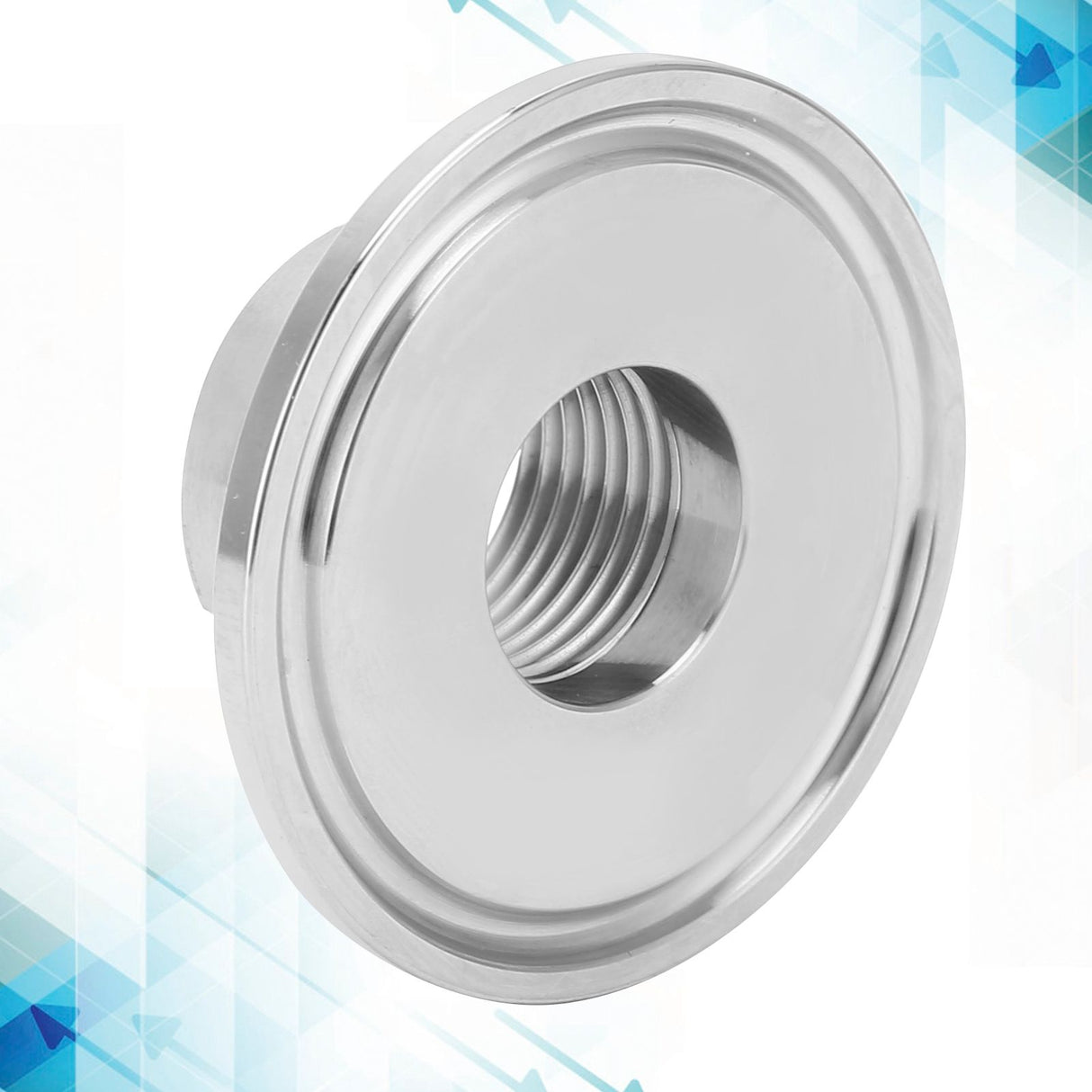 304 Stainless Steel HFS(R) 1.5in to 1/2in NPT Female Adapter for Tri Clamp Pipe Fitting