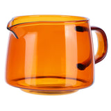 300ml Coffee Cup High Borosilicate Glass Sharing Mug Drinkware Coffee AccessoriesAmber Color