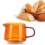 300ml Coffee Cup High Borosilicate Glass Sharing Mug Drinkware Coffee AccessoriesAmber Color - Extra Image