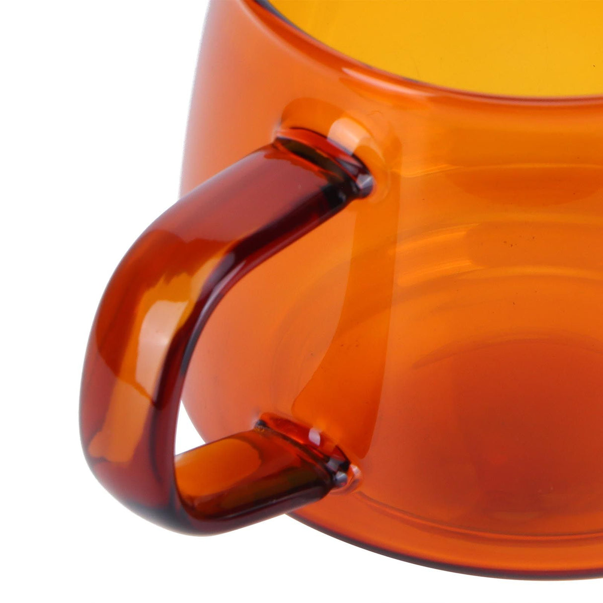 300ml Coffee Cup High Borosilicate Glass Sharing Mug Drinkware Coffee AccessoriesAmber Color