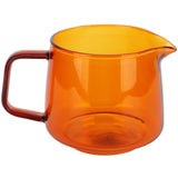 550ml Cup Coffee Sharing Cup Borosilicate Glass Cup Household Supplies for Tea Coffee WaterAmber - Side View