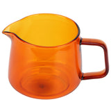 550ml Cup Coffee Sharing Cup Borosilicate Glass Cup Household Supplies for Tea Coffee WaterAmber - Top-Down View
