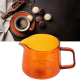 550ml Cup Coffee Sharing Cup Borosilicate Glass Cup Household Supplies for Tea Coffee WaterAmber
