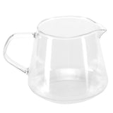 Transparent Cup High Borosilicate Glass Coffee Sharing Cup AntiScalding for Drinking Tea(650ml )