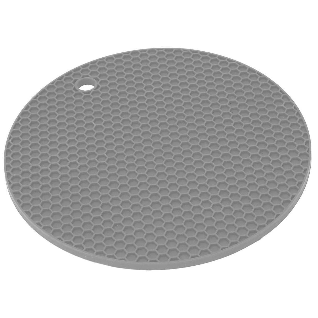 Round Shape Mat Food Grade Thickened Silicone Placemat Insulation Pad Microwave Oven MatGray