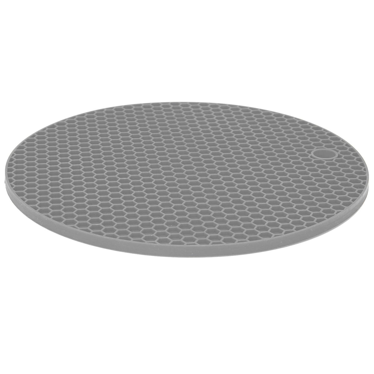 Round Shape Mat Food Grade Thickened Silicone Placemat Insulation Pad Microwave Oven MatGray