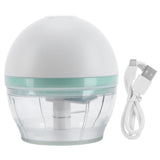 Electric Mini Garlic Chopper Masher Meat Grinder Food Processor Kitchen Gadgets USB Charging