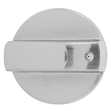8mm Stove Knob Zinc Alloy Universal Kitchen Oven Cooker Control Dial Knob Adapter Silver - Extra Image