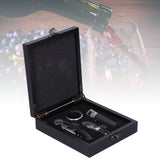 Stainless Steel Wine Bottle Opener Vacuum Stopper Wine Pourer Bottle Opener Set for Kitchen