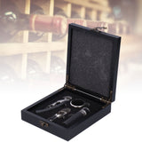 Stainless Steel Wine Bottle Opener Vacuum Stopper Wine Pourer Bottle Opener Set for Kitchen - Extra Image