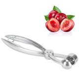 Cherry Seed Remover Pitter Aluminum Alloy Olive Core Remover Tool Kitchen Utensils