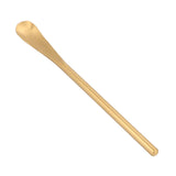 Stainless Steel Mixing Spoon Short Handle Dessert Coffee Spoon Mixing Stick for Kitchen HomeGolden - Rear View