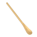 Stainless Steel Mixing Spoon Short Handle Dessert Coffee Spoon Mixing Stick for Kitchen HomeGolden