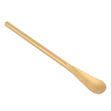 Stainless Steel Mixing Spoon Short Handle Dessert Coffee Spoon Mixing Stick for Kitchen HomeGolden - Extra Image