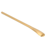 Stainless Steel Mixing Spoon Short Handle Dessert Coffee Spoon Mixing Stick for Kitchen HomeGolden