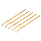 5Pcs Fruit Fork Stainless Steel Originality Cute Dessert Cake Small Fork for Home Bar Office
