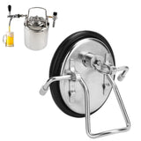 Keg Lid Replacement Stainless Steel Carbonation Soda Beer Keg Lid Home Brew Parts