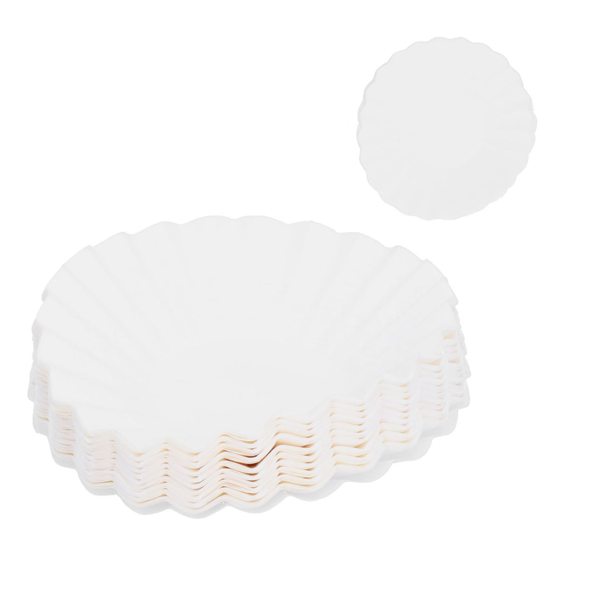 100PCS Coffee Filter Papers Pour Over Filter Paper Cup Fit for KEURIG K-DUO ESSENTIALS