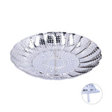 Steam Basket Multifunction Stainless Steel Folding Steam Rack Cookware Kitchen AccessoryS