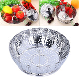 Steam Basket Multifunction Stainless Steel Folding Steam Rack Cookware Kitchen AccessoryS