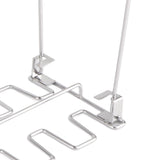 Chicken Leg Grill Rack with Drip Pan Stainless Steel Roaster Stand Barbecue Accessory