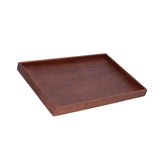 Walnut Tray Rectangular Tea Set Tea Cup Storage Plate Fruit Plate for Home Office Tea Food Fruit