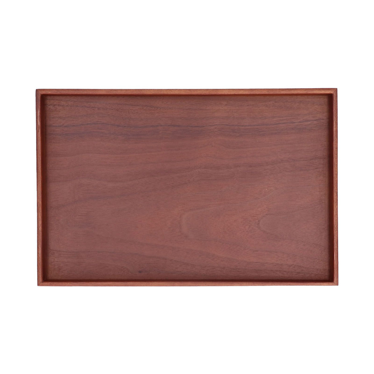Walnut Tray Rectangular Tea Set Tea Cup Storage Plate Fruit Plate for Home Office Tea Food Fruit