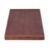 Walnut Tray Rectangular Tea Set Tea Cup Storage Plate Fruit Plate for Home Office Tea Food Fruit - Extra Image