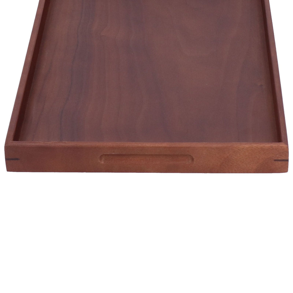 Walnut Tray Rectangular Tea Set Tea Cup Storage Plate Fruit Plate for Home Office Tea Food Fruit