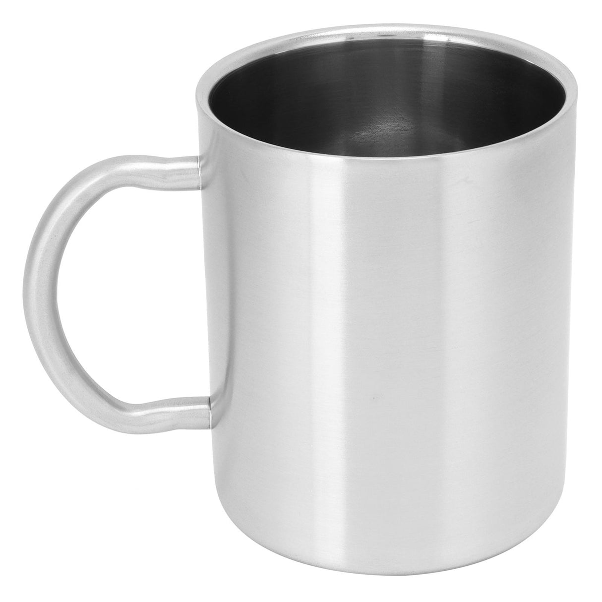 Water Cup 304 Stainless Steel Double Layer Insulated Coffee Beer Mug with HandleL 400ml
