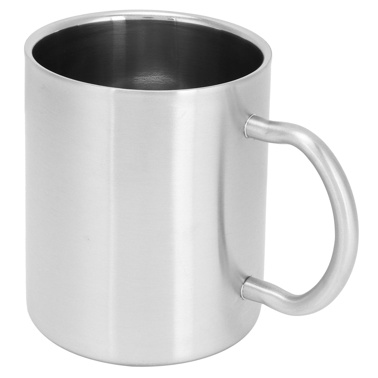 Water Cup 304 Stainless Steel Double Layer Insulated Coffee Beer Mug with HandleL 400ml