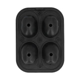 4 Hole Silicone Ice Cubes Maker Tray Silicone Ice Ball Making Mold Kichen Accessories