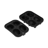 4 Hole Silicone Ice Cubes Maker Tray Silicone Ice Ball Making Mold Kichen Accessories